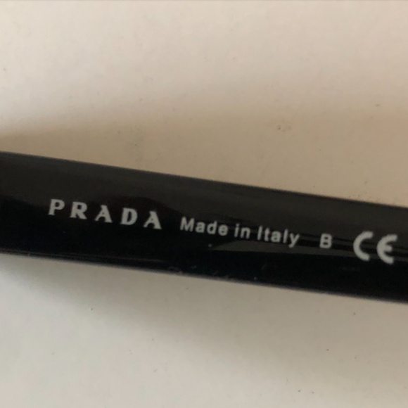 PRADA Faux black 57MM Cat Eye Sunglasses main image 2